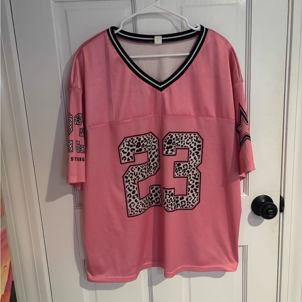 Pink Oversized Jersey